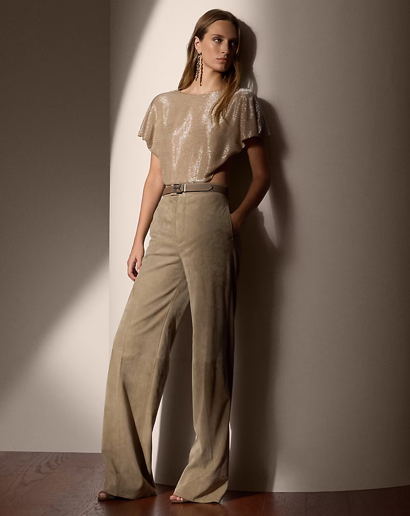 Dean Lamb-Suede Pant