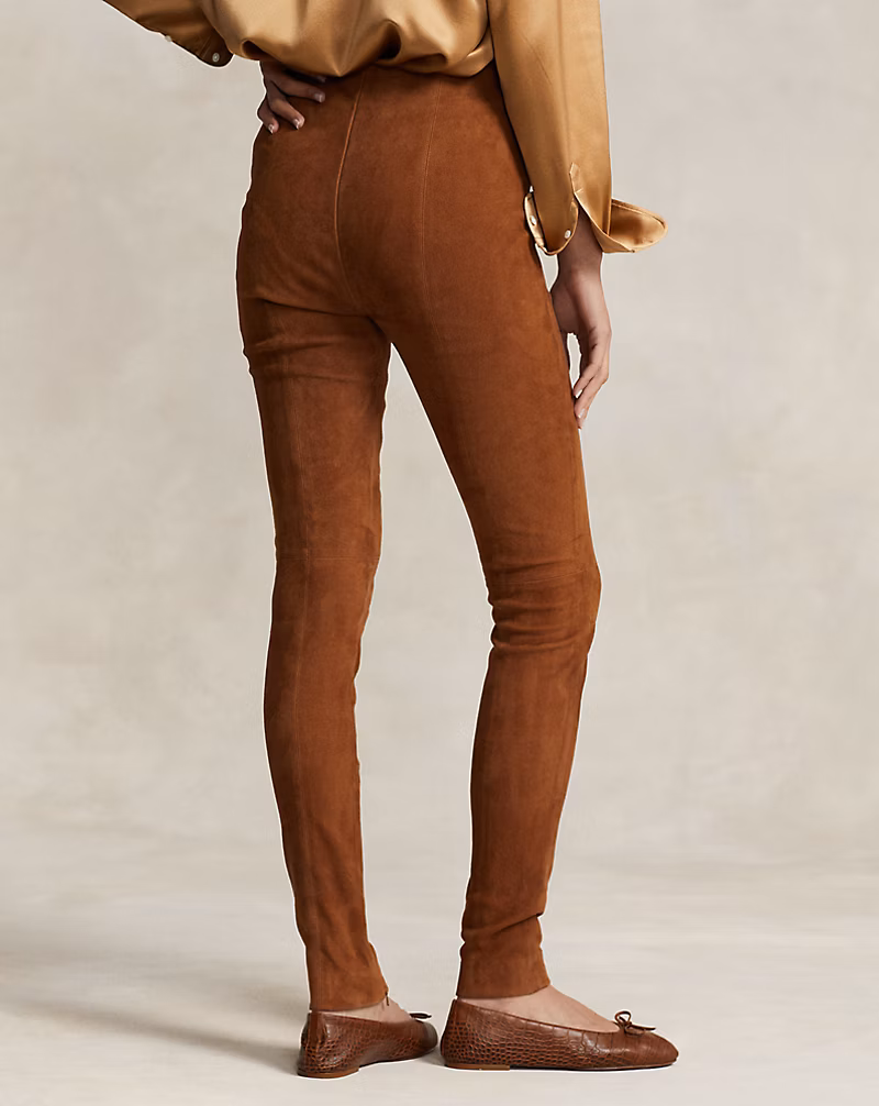 Lambskin Suede Pant