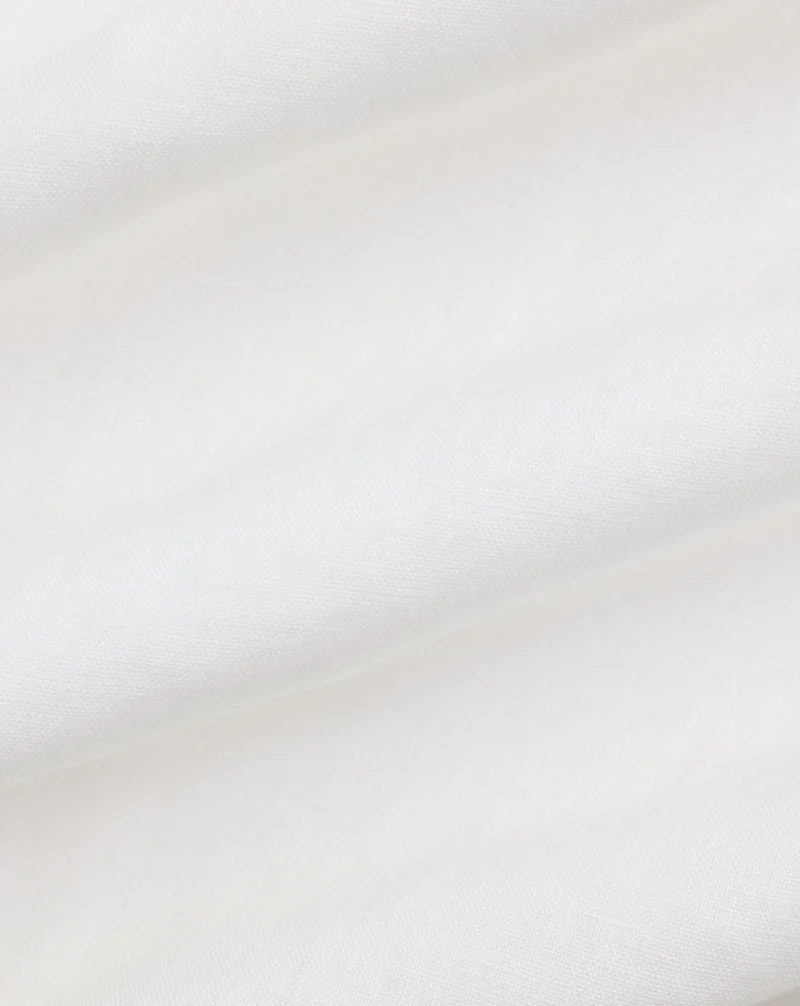 Australian Open Linen-Blend Camp Shirt