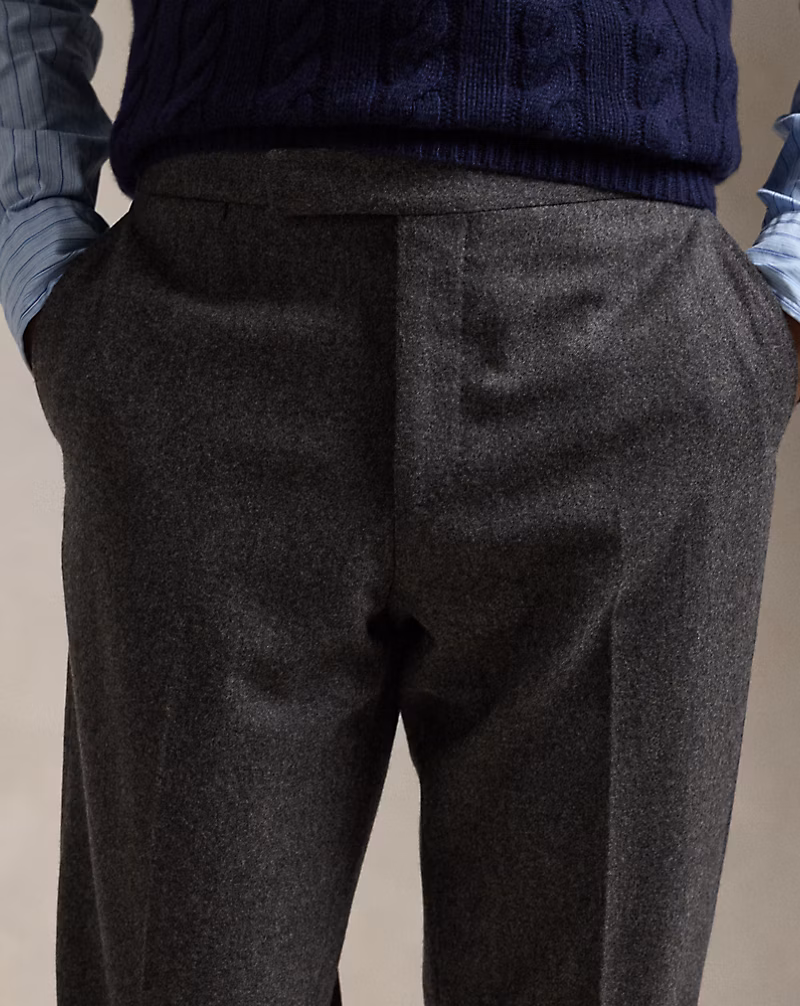 Wool Flannel Trouser