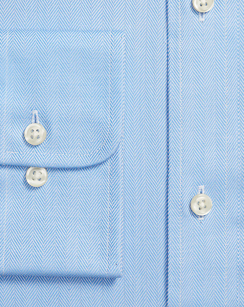 Custom Fit Textured Shirt