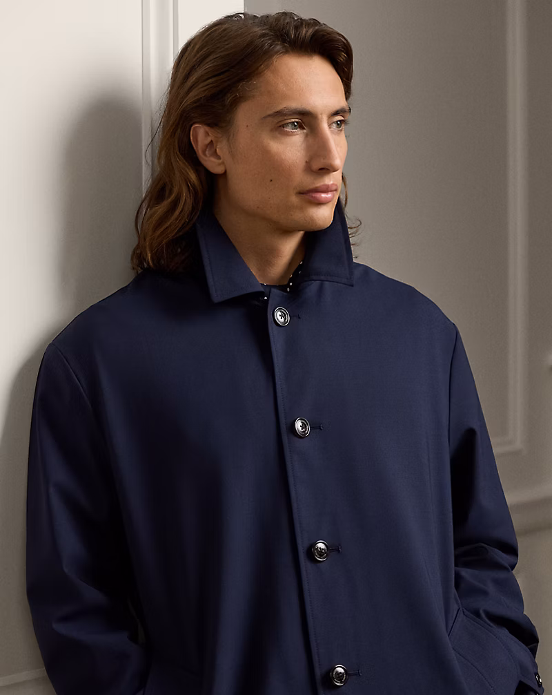 Performance Stretch Wool Car Coat