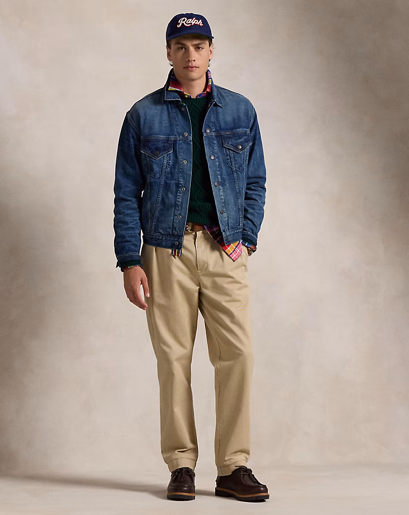 Relaxed Denim Trucker Jacket