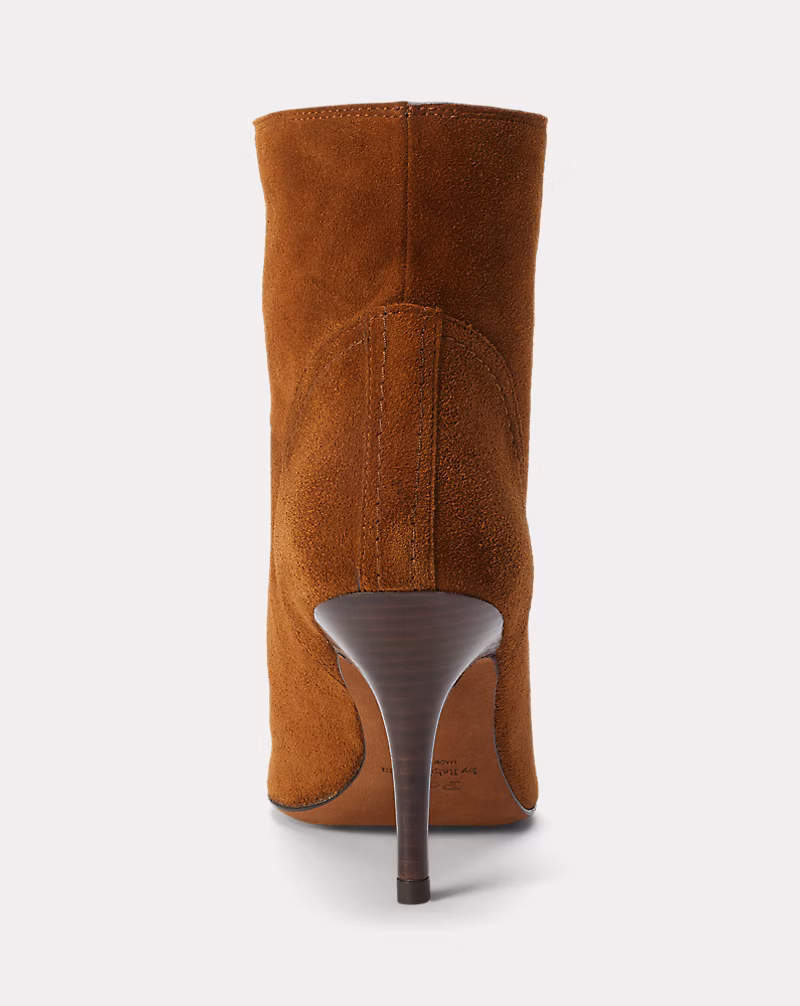 Sueded Calfskin Bootie