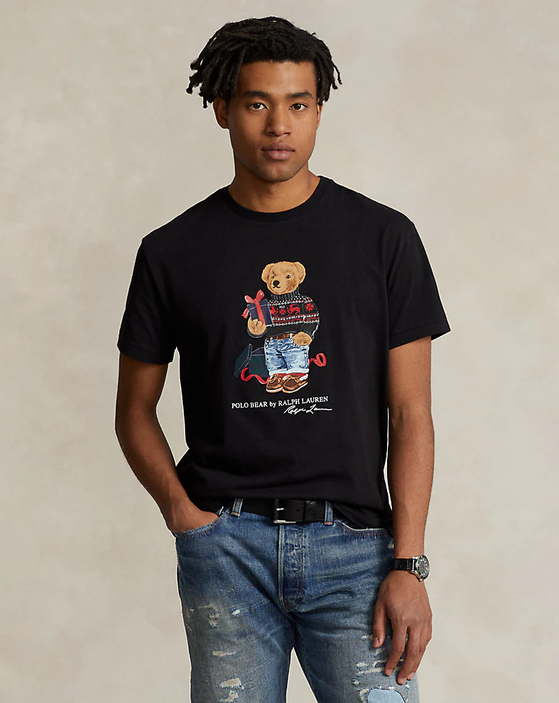 Classic Fit Polo Bear Jersey T-Shirt