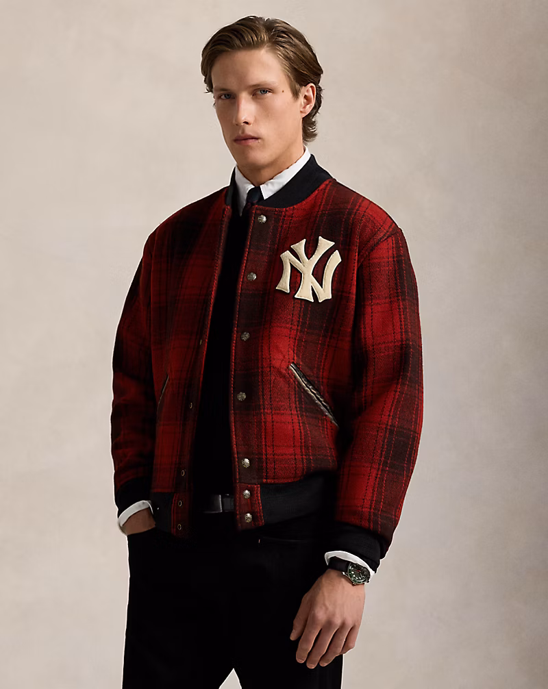 Polo Ralph Lauren Yankees Plaid Jacket