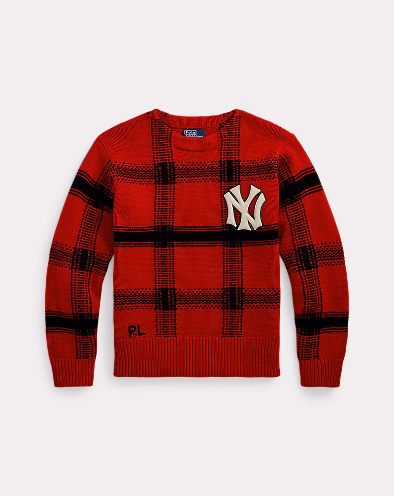 Polo Ralph Lauren Yankees Plaid Sweater