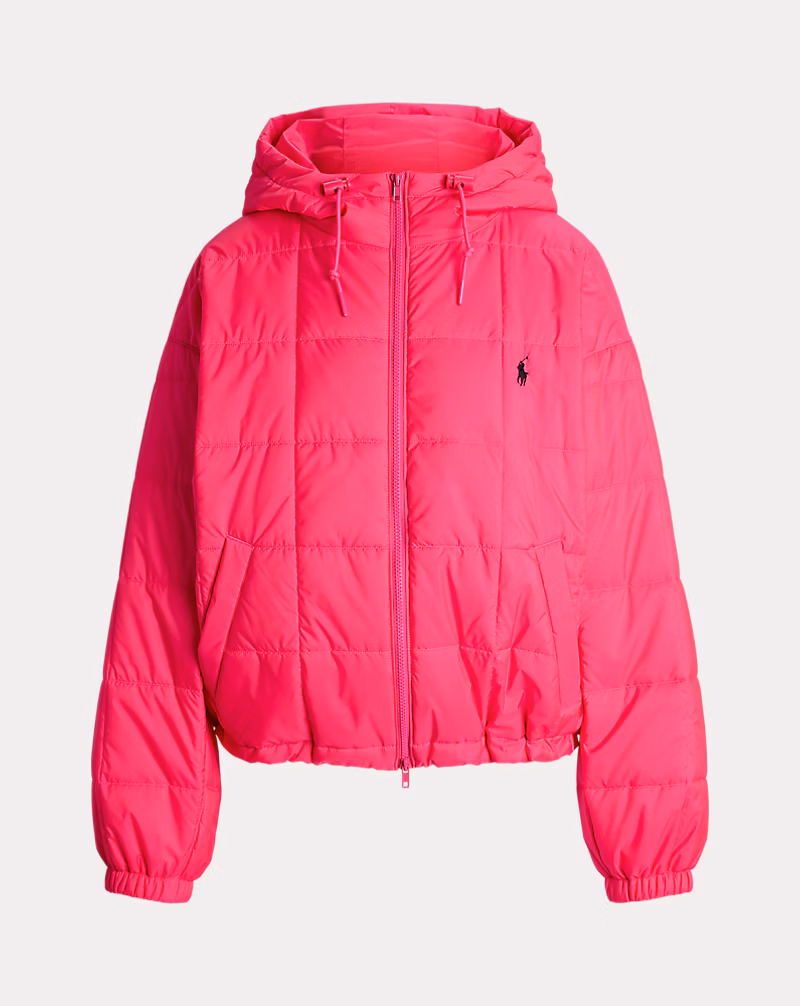 Pink Pony Insulated Hooded Jacket