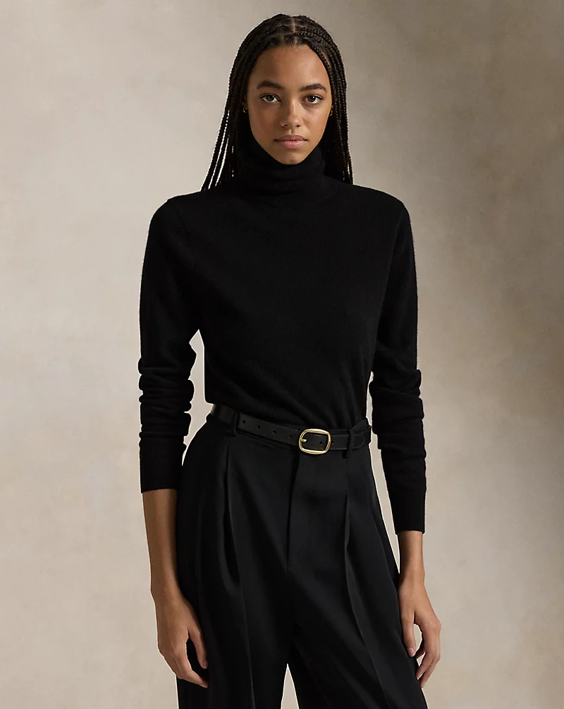 Slim Fit Cashmere Turtleneck