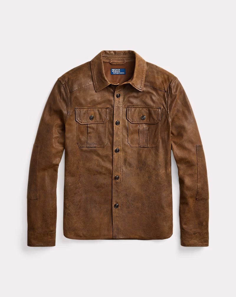 Suede Shirt Jacket