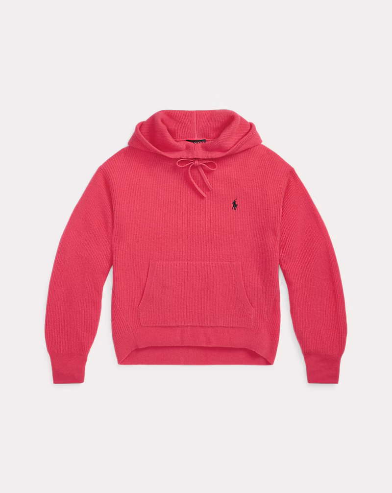 Ralph Lauren Pink Pony Washable Cashmere Hoodie