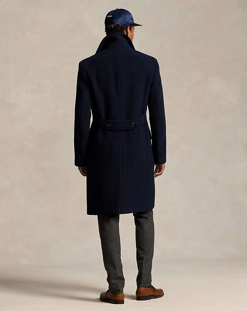 Polo Soft Tailored Wool-Blend Topcoat