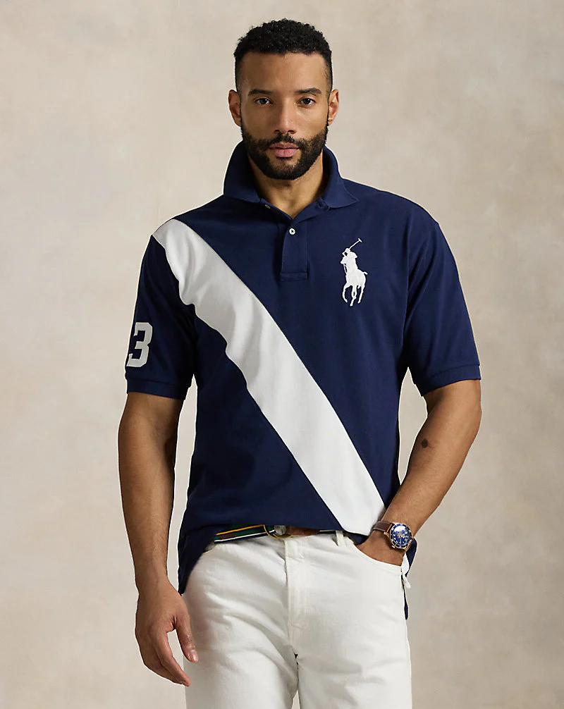 Big Pony Mesh Polo Shirt