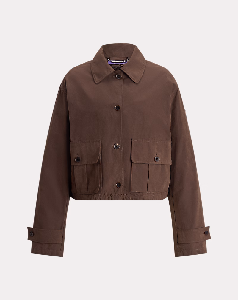 Katie Cotton-Blend Wading Jacket