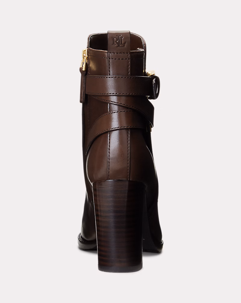 Madisyn Burnished Leather Bootie