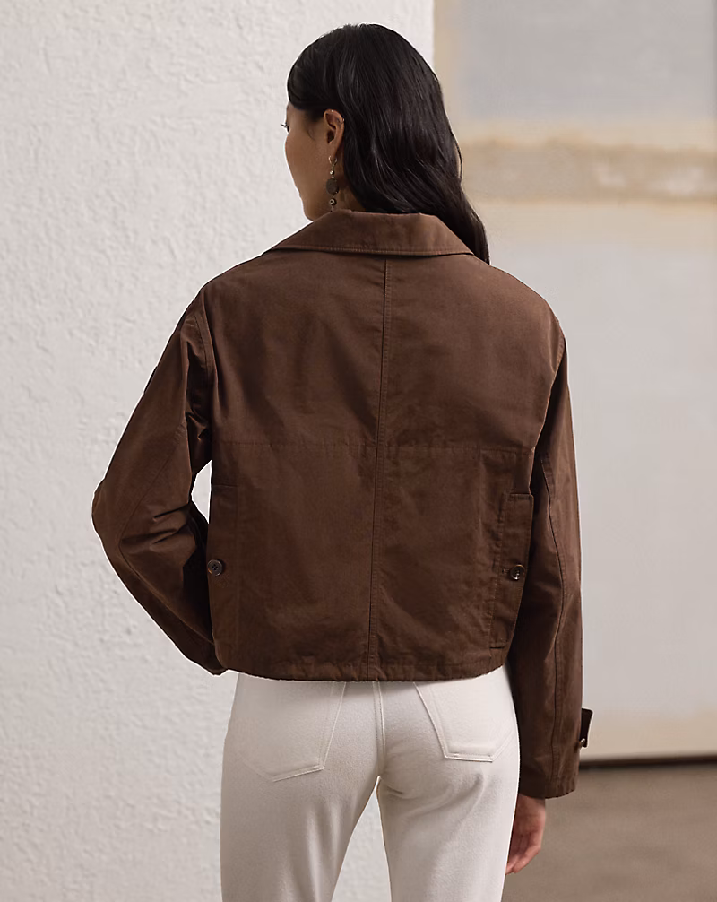 Katie Cotton-Blend Wading Jacket