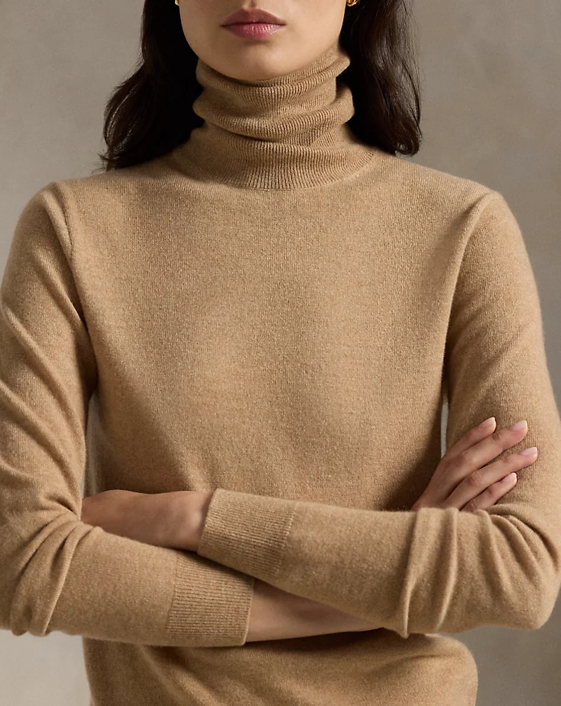 Slim Fit Cashmere Turtleneck