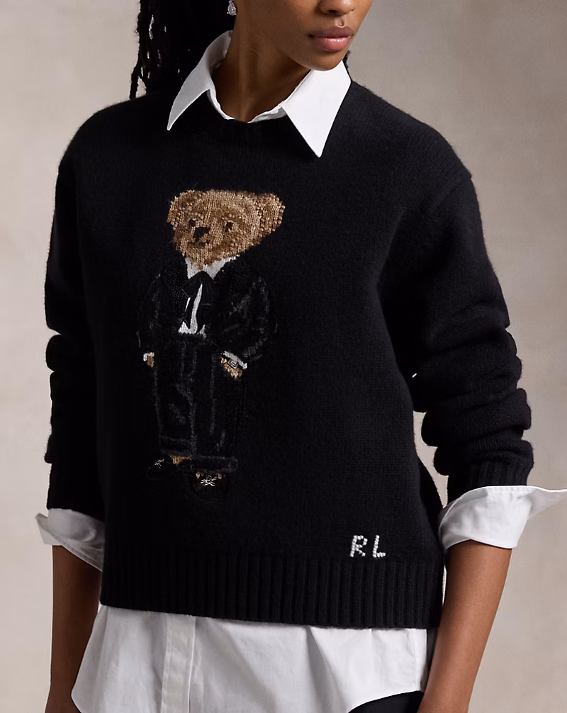 Polo Bear Wool-Cashmere Sweater