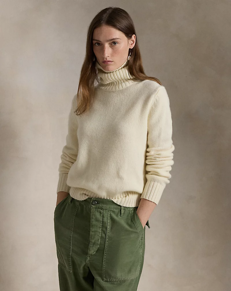 Wool Turtleneck Sweater