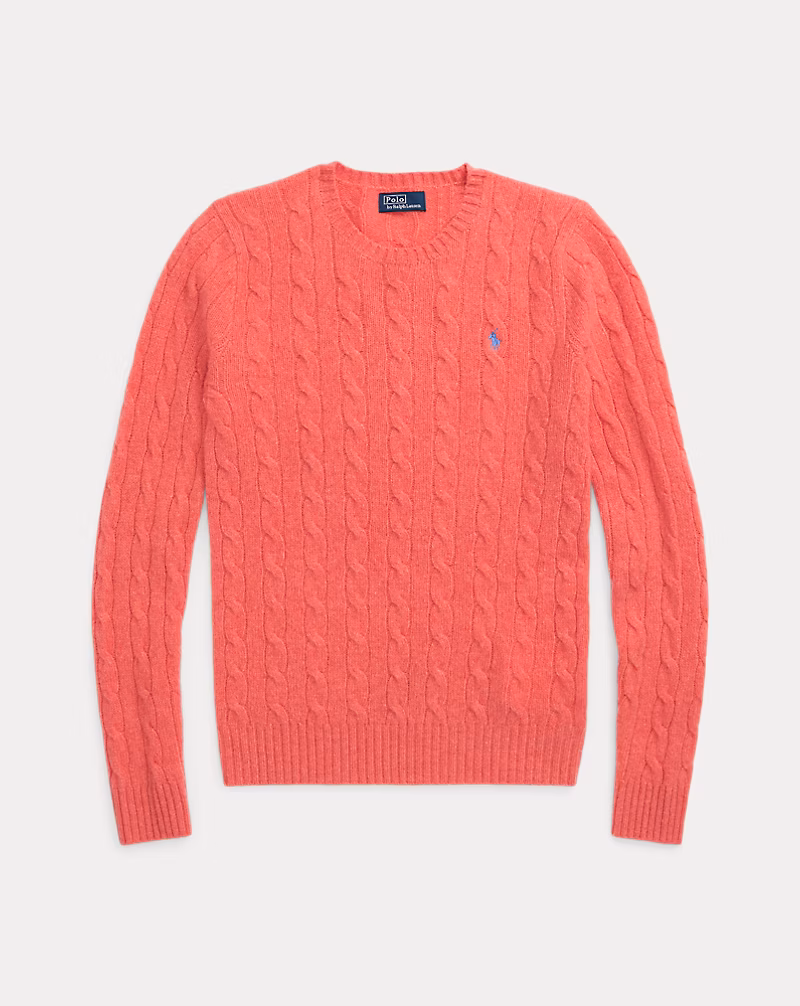Cable-Knit Wool-Cashmere Sweater