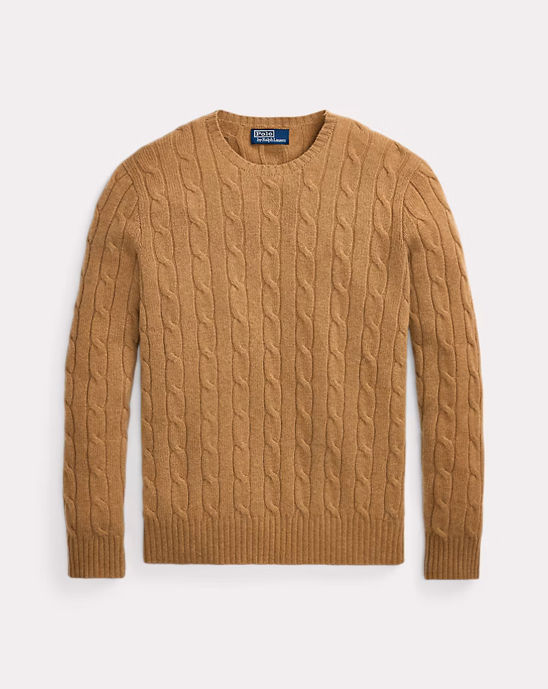The Iconic Cable-Knit Cashmere Sweater