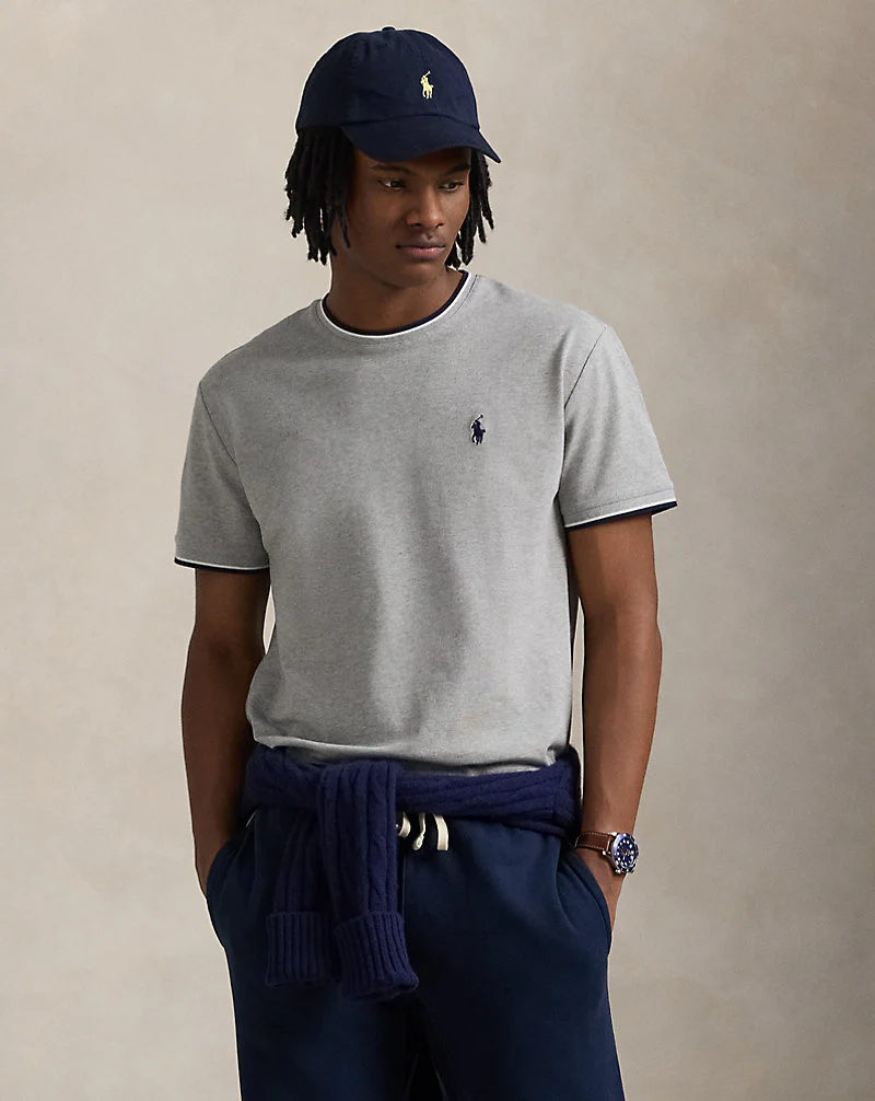 Classic Fit Stretch Mesh T-Shirt