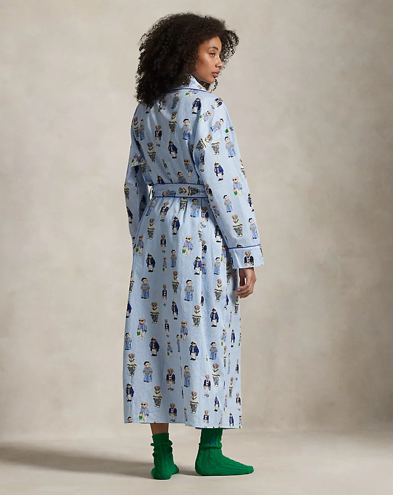 Polo Bear Cotton Robe
