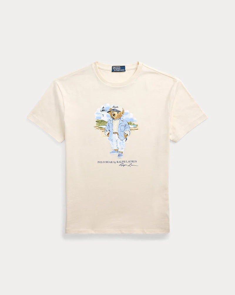 Custom Slim Fit Polo Bear Jersey T-Shirt