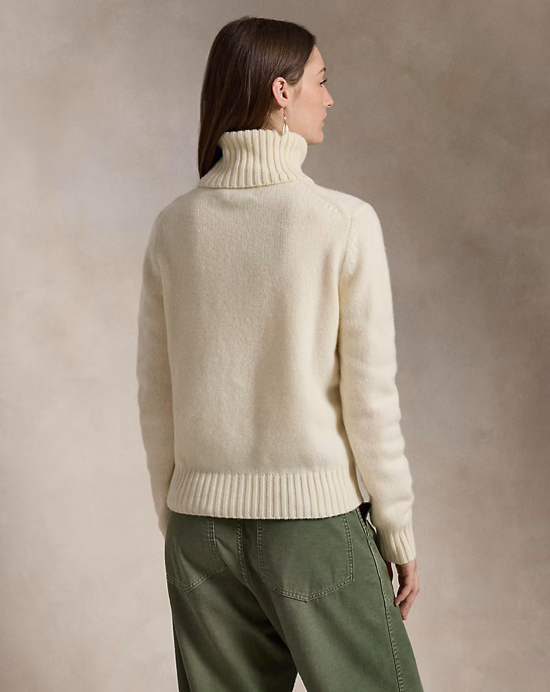 Wool Turtleneck Sweater