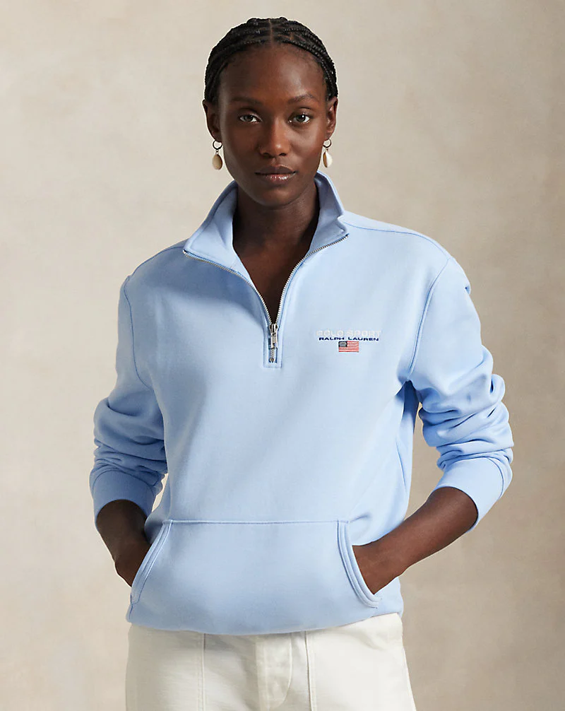 Polo Sport Fleece Quarter-Zip Sweatshirt