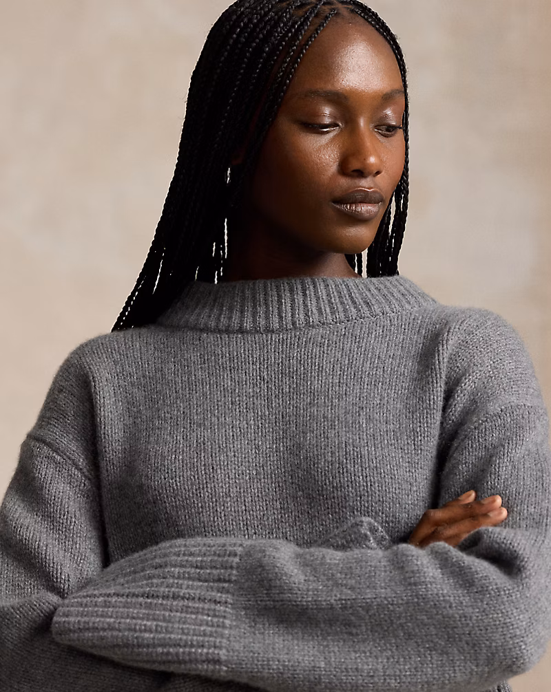 Ralph Lauren Cashmere Mockneck Sweater