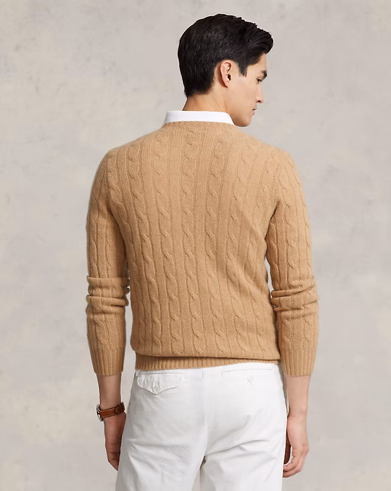 The Iconic Cable-Knit Cashmere Sweater