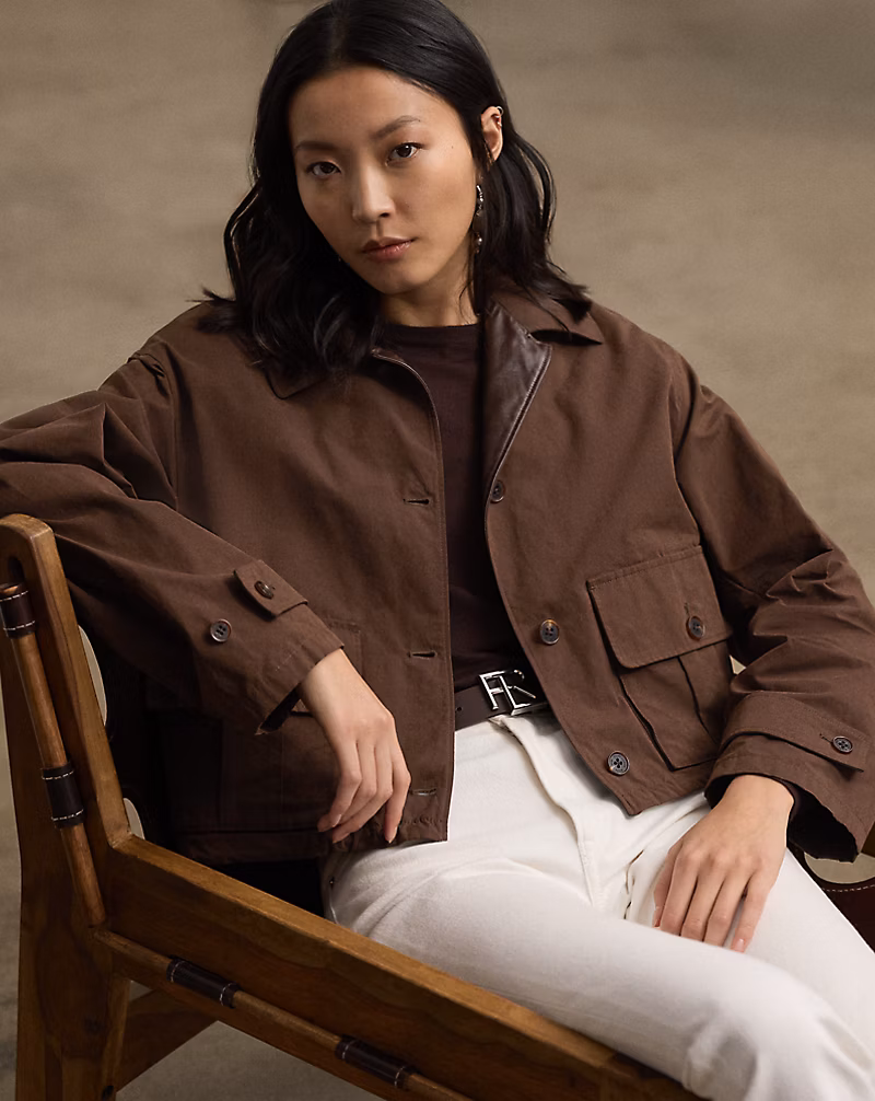 Katie Cotton-Blend Wading Jacket