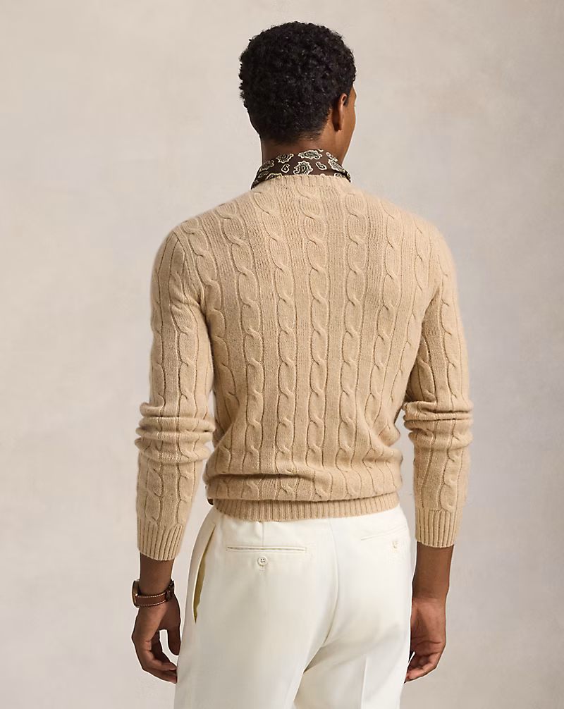 The Iconic Cable-Knit Cashmere Sweater