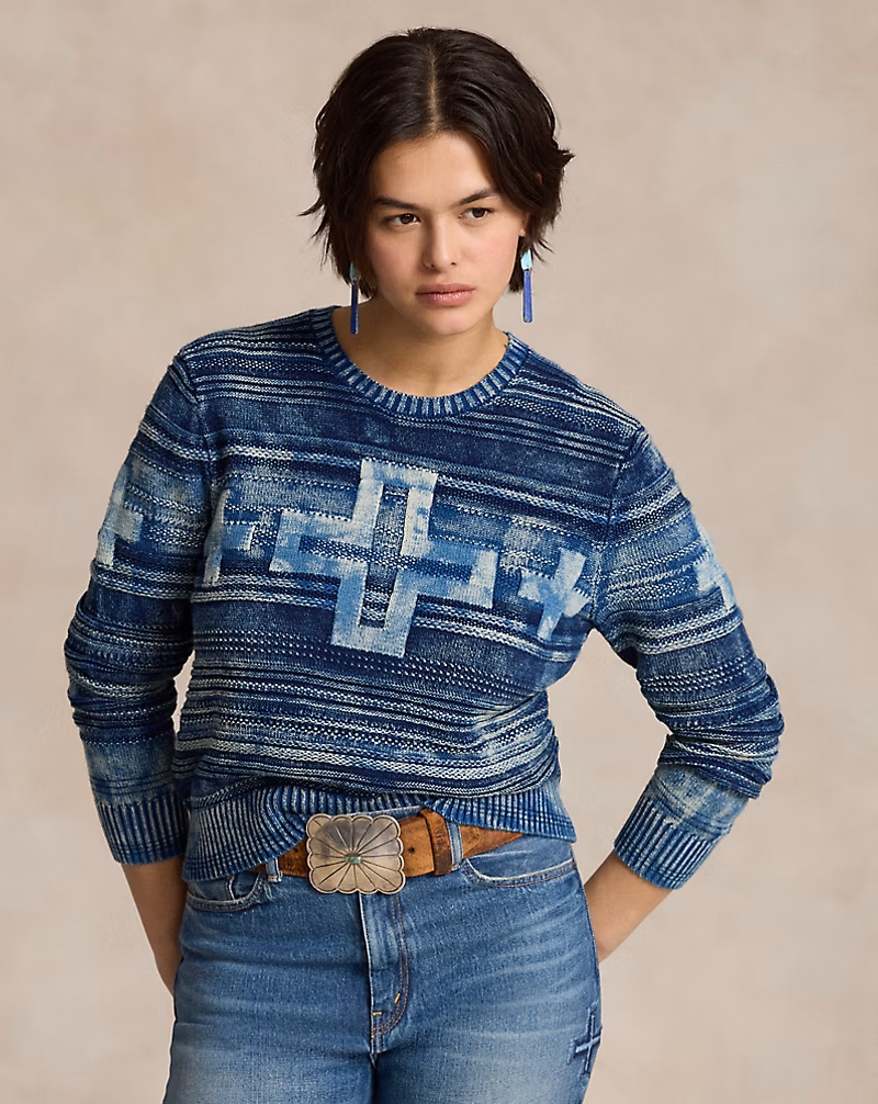 Ralph Lauren PRL x Naiomi Glasses Crewneck Sweater