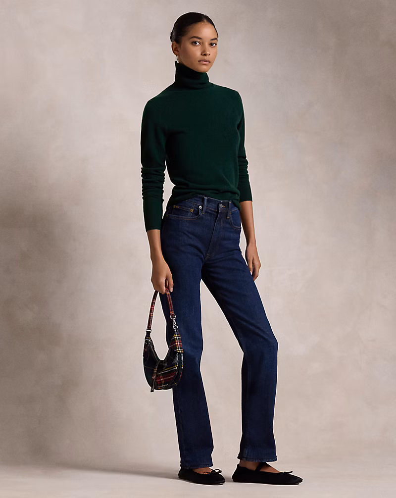 Slim Fit Cashmere Turtleneck