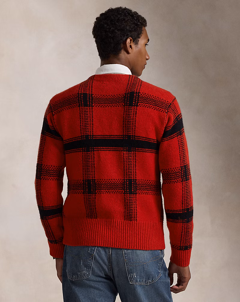 Polo Ralph Lauren Yankees Plaid Sweater