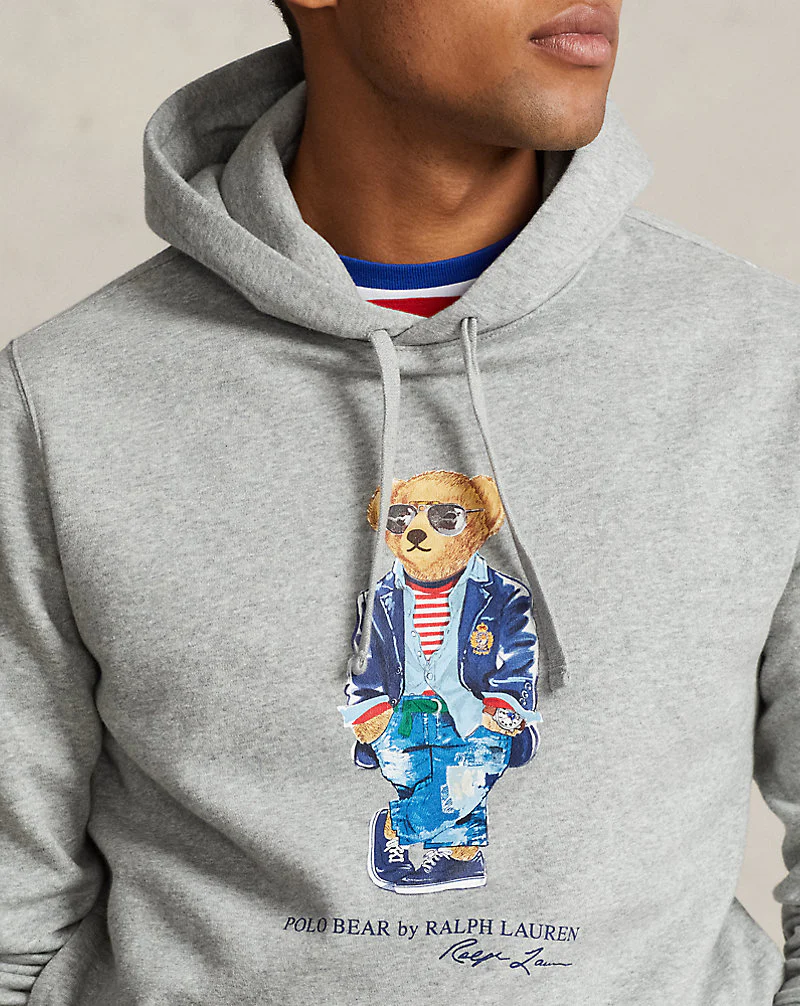 Polo Bear Fleece Hoodie