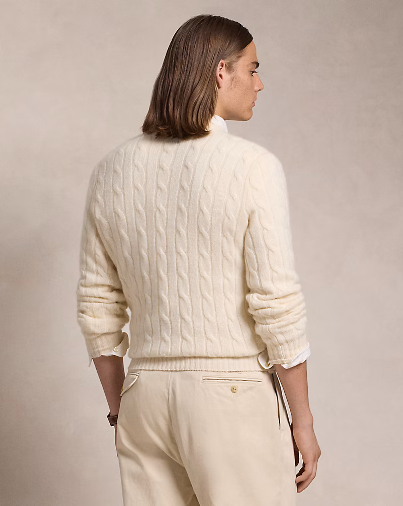 The Iconic Cable-Knit Cashmere Sweater