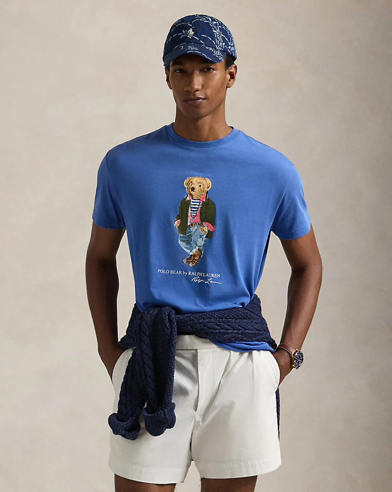 Classic Fit Polo Bear Jersey T-Shirt