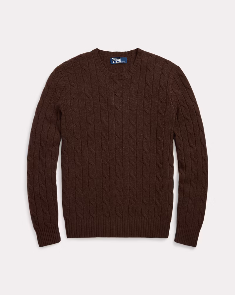 The Iconic Cable-Knit Cashmere Sweater