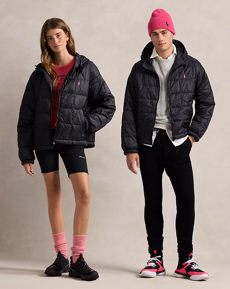 Pink Pony Insulated Hooded Jacket