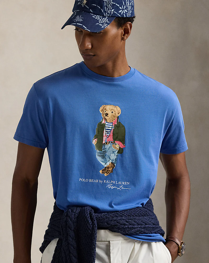 Classic Fit Polo Bear Jersey T-Shirt