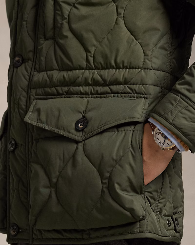 The Eastham Quilted Utility Jacket