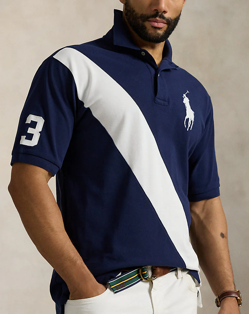 Big Pony Mesh Polo Shirt