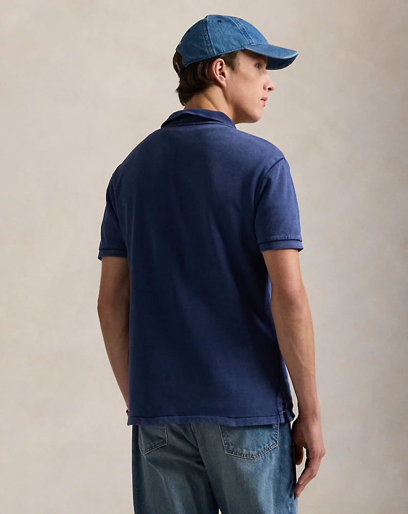 Custom Slim Fit Spa Terry Polo Shirt