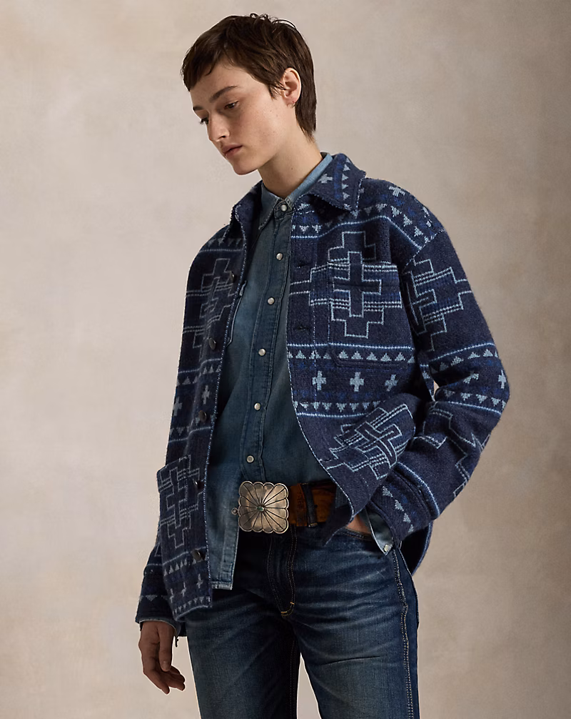 PRL x Naiomi Glasses Wool Jacket