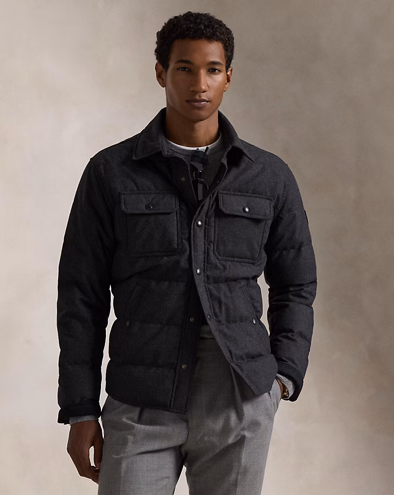 Lewis Down Shirt Jacket