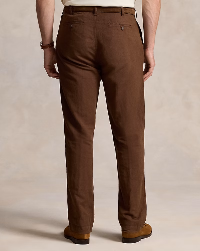 Ralph Lauren  Classic Fit Linen-Cotton Pant