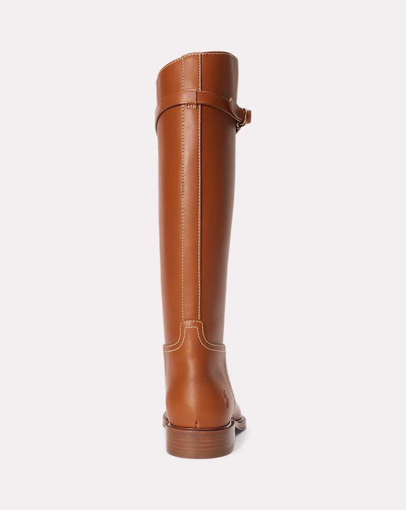 Calfskin Tall Riding Boot
